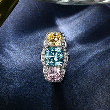 Load image into Gallery viewer, Bluestar Zinnia Ring